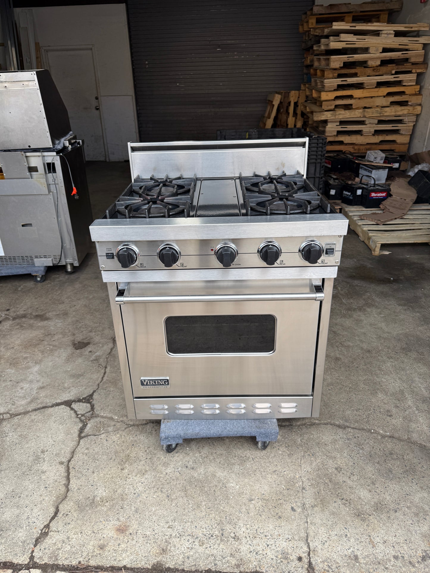 Viking Range 30" + Viking Hood Combo VGIC305-4BSS (2001)