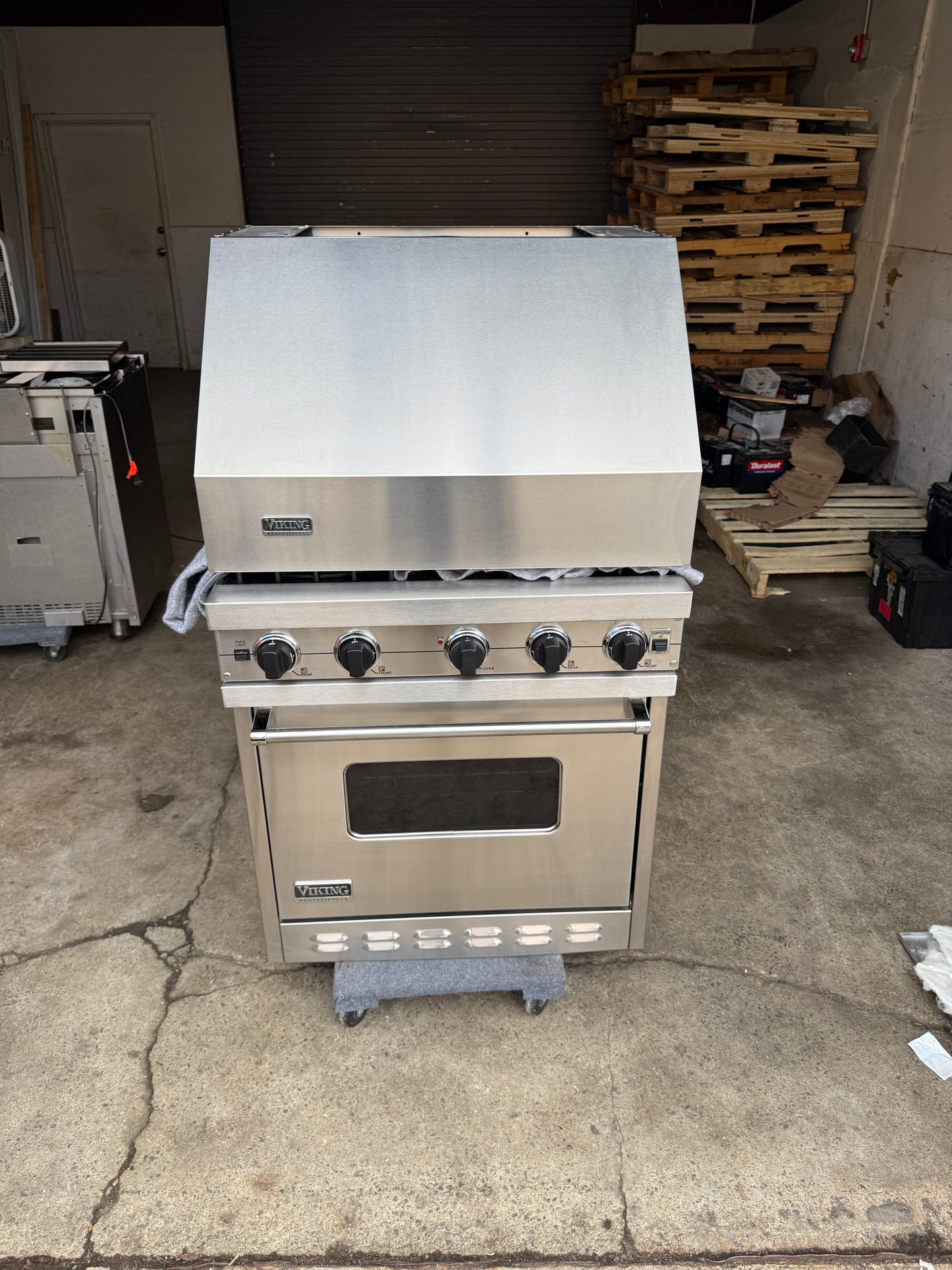 Viking Range 30" + Viking Hood Combo VGIC305-4BSS (2001)