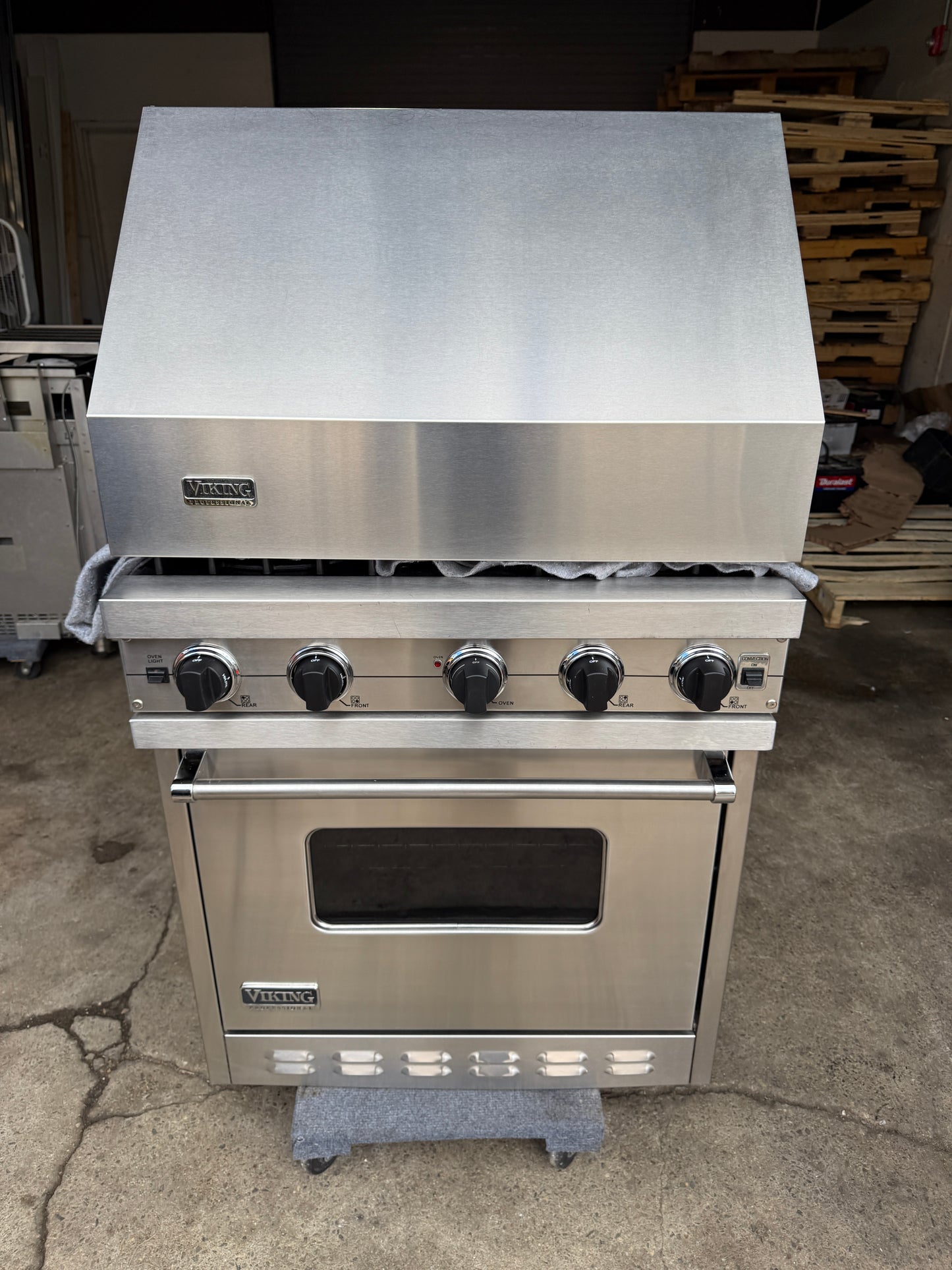 Viking Range 30" + Viking Hood Combo VGIC305-4BSS (2001)