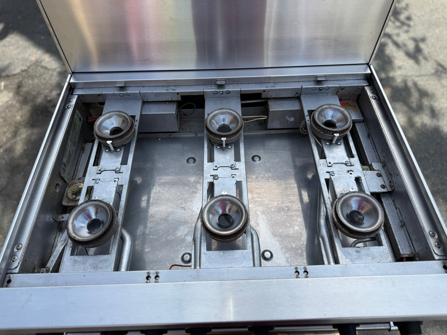 Viking Professional Range 36" - 6 Open Burner - VGRC365-6BDSs