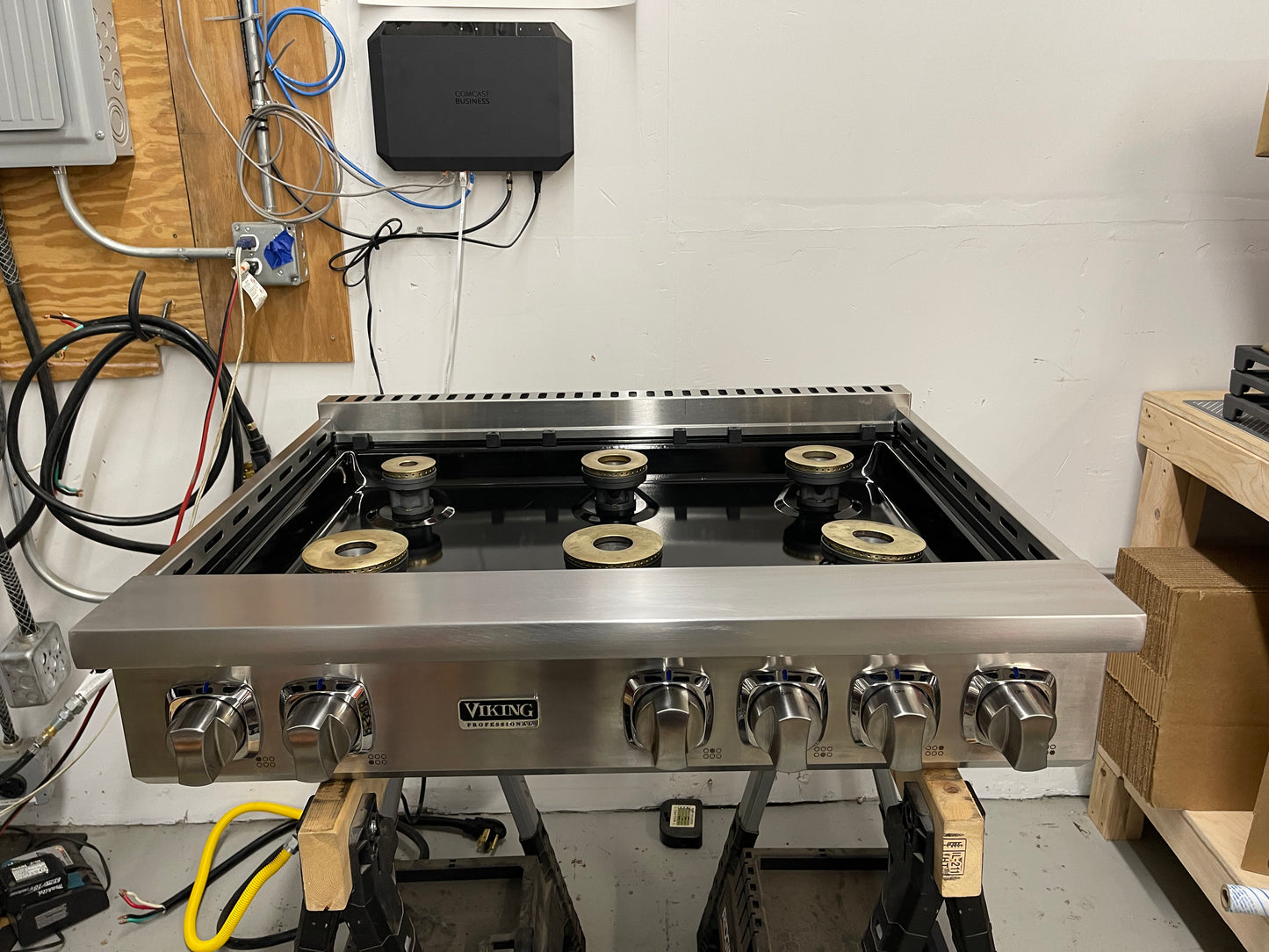 Viking VGRT7366BSS — 36″ Gas Rangetop