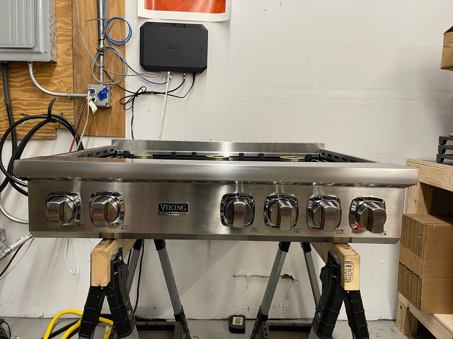 Viking VGRT7366BSS — 36″ Gas Rangetop